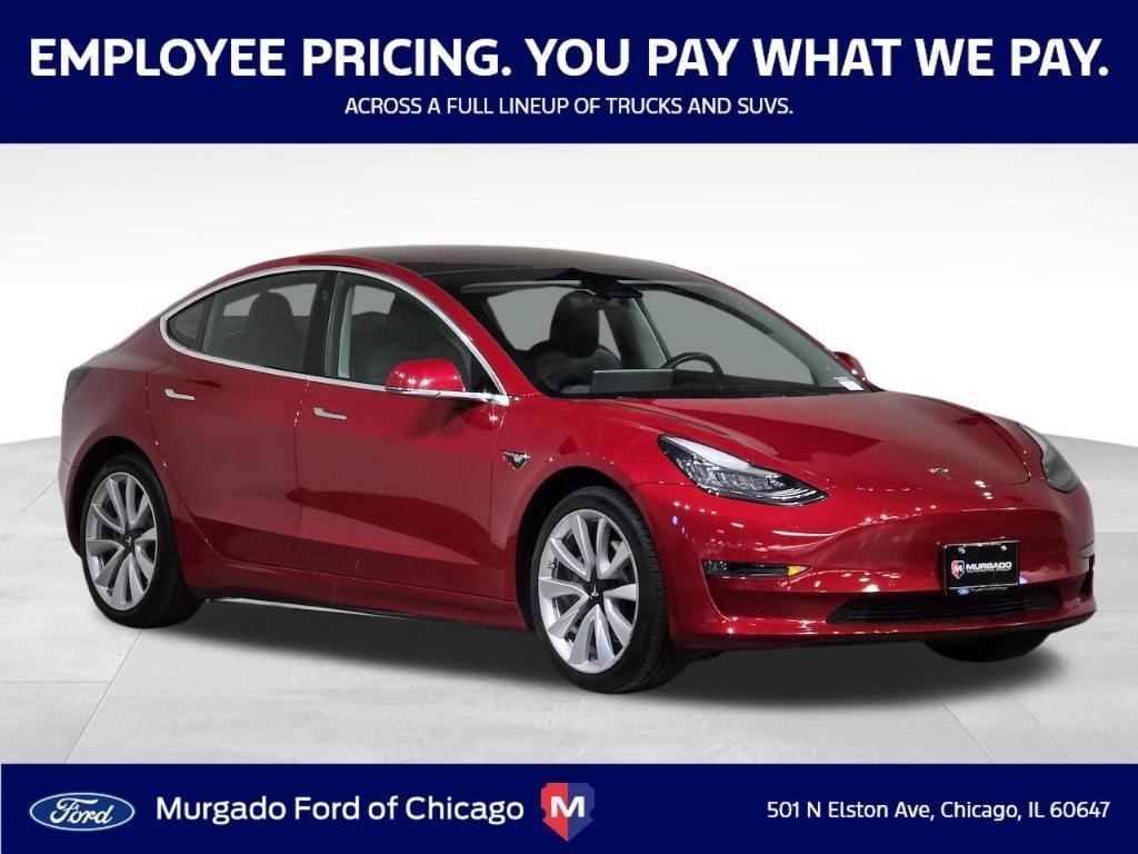 used 2018 Tesla Model 3 car, priced at $20,992