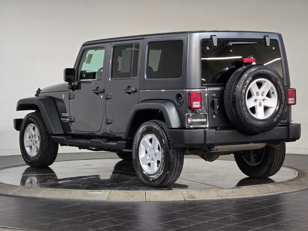 used 2018 Jeep Wrangler JK Unlimited car, priced at $23,175