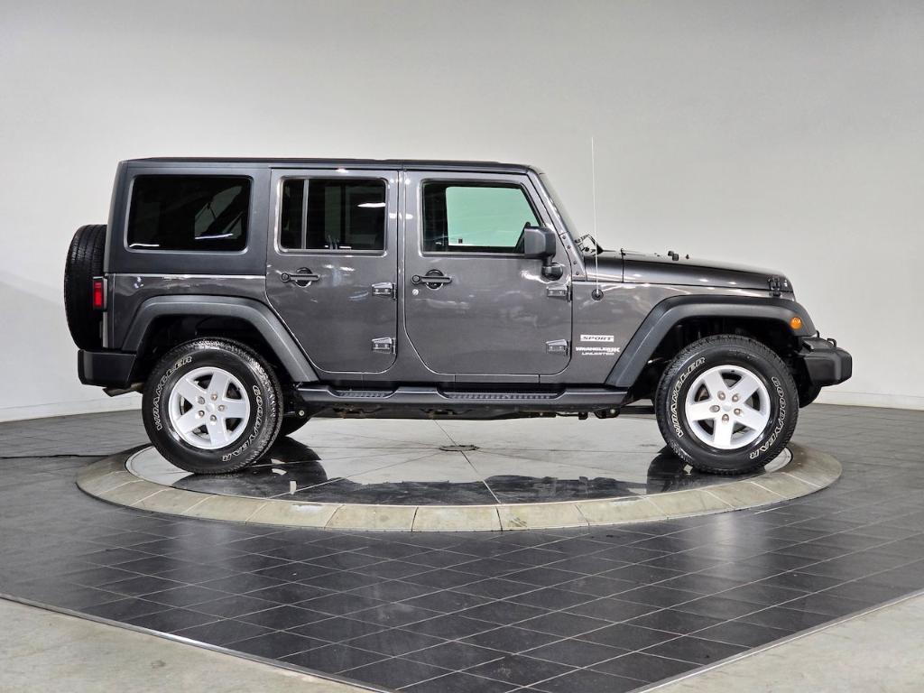 used 2018 Jeep Wrangler JK Unlimited car, priced at $23,175