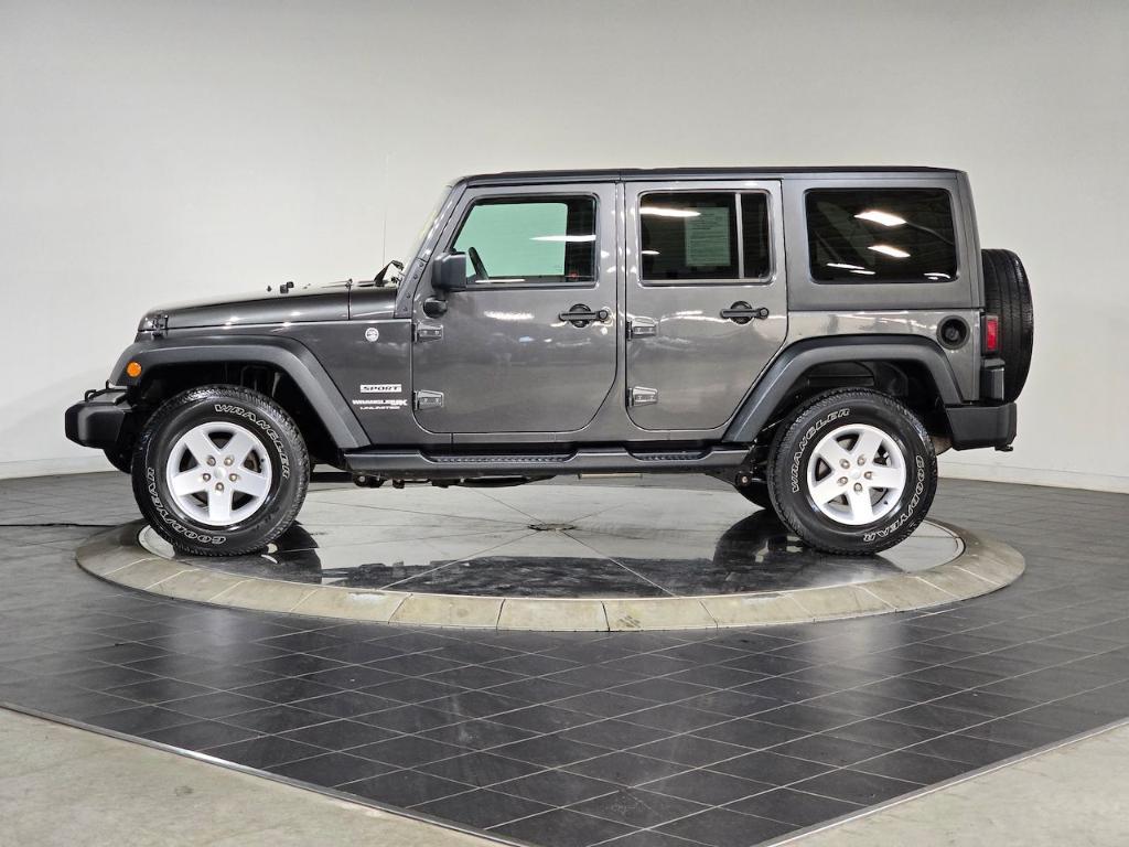 used 2018 Jeep Wrangler JK Unlimited car, priced at $23,175