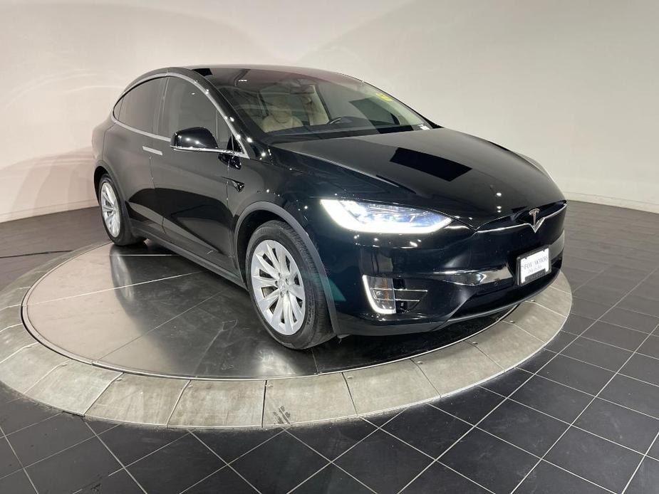 used 2017 Tesla Model X car, priced at $27,995