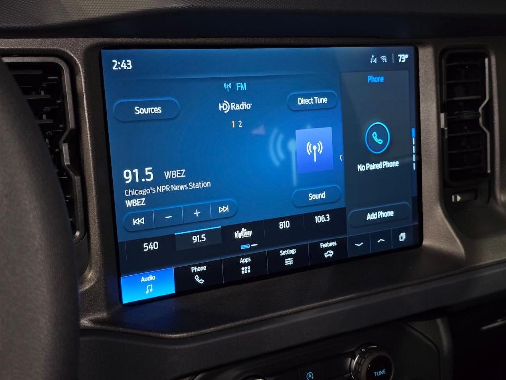 new 2025 Ford Bronco car, priced at $41,712