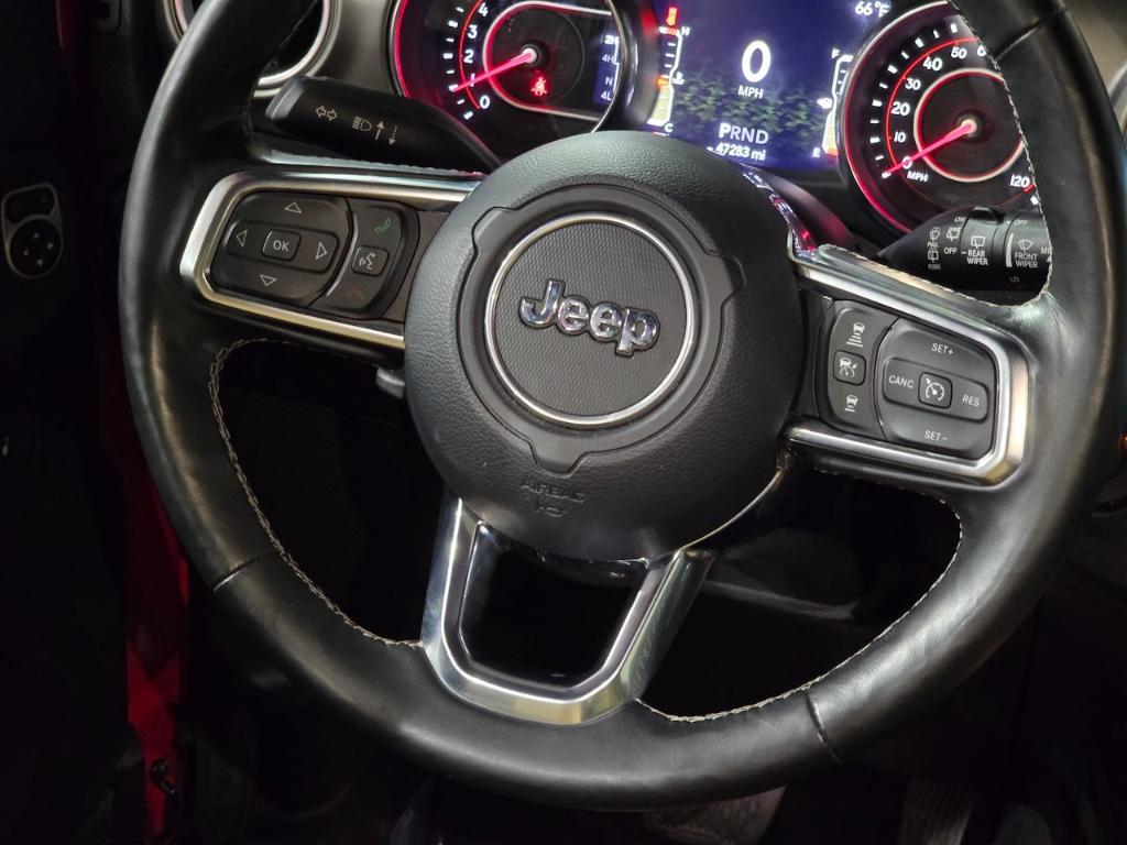 used 2019 Jeep Wrangler Unlimited car, priced at $32,892