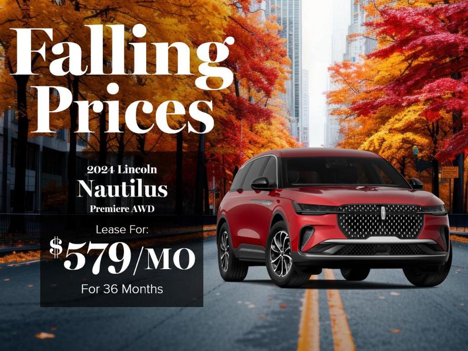 new 2024 Lincoln Nautilus car, priced at $58,889