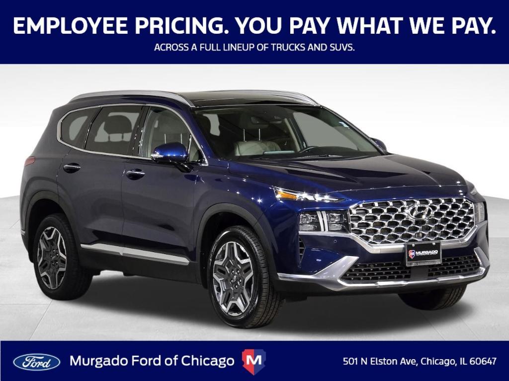 used 2022 Hyundai Santa Fe car, priced at $27,220