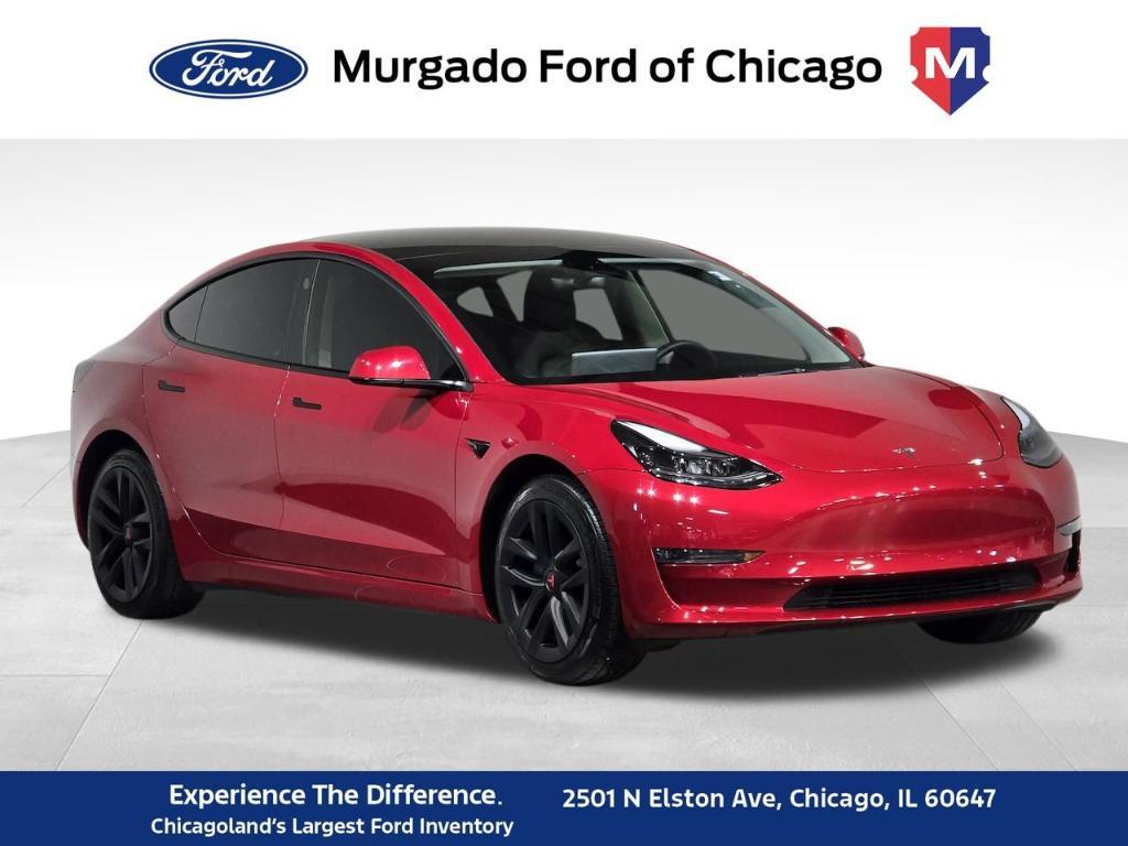 used 2022 Tesla Model 3 car, priced at $26,329