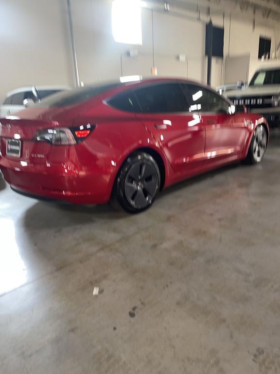 used 2022 Tesla Model 3 car, priced at $27,499