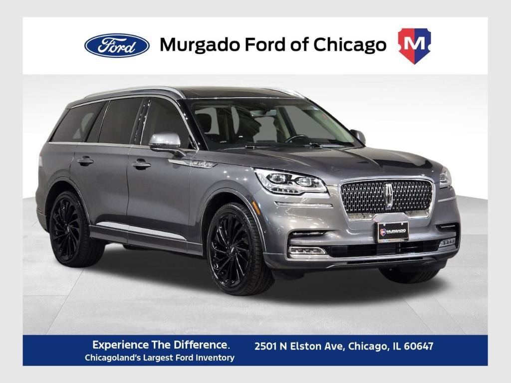 used 2021 Lincoln Aviator car, priced at $34,488