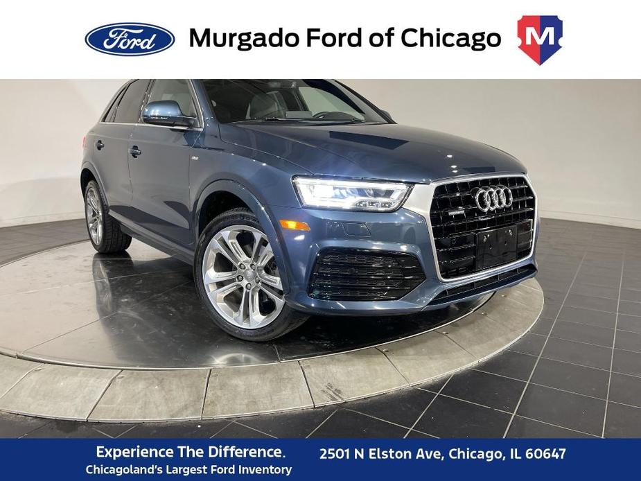 used 2018 Audi Q3 car, priced at $17,500