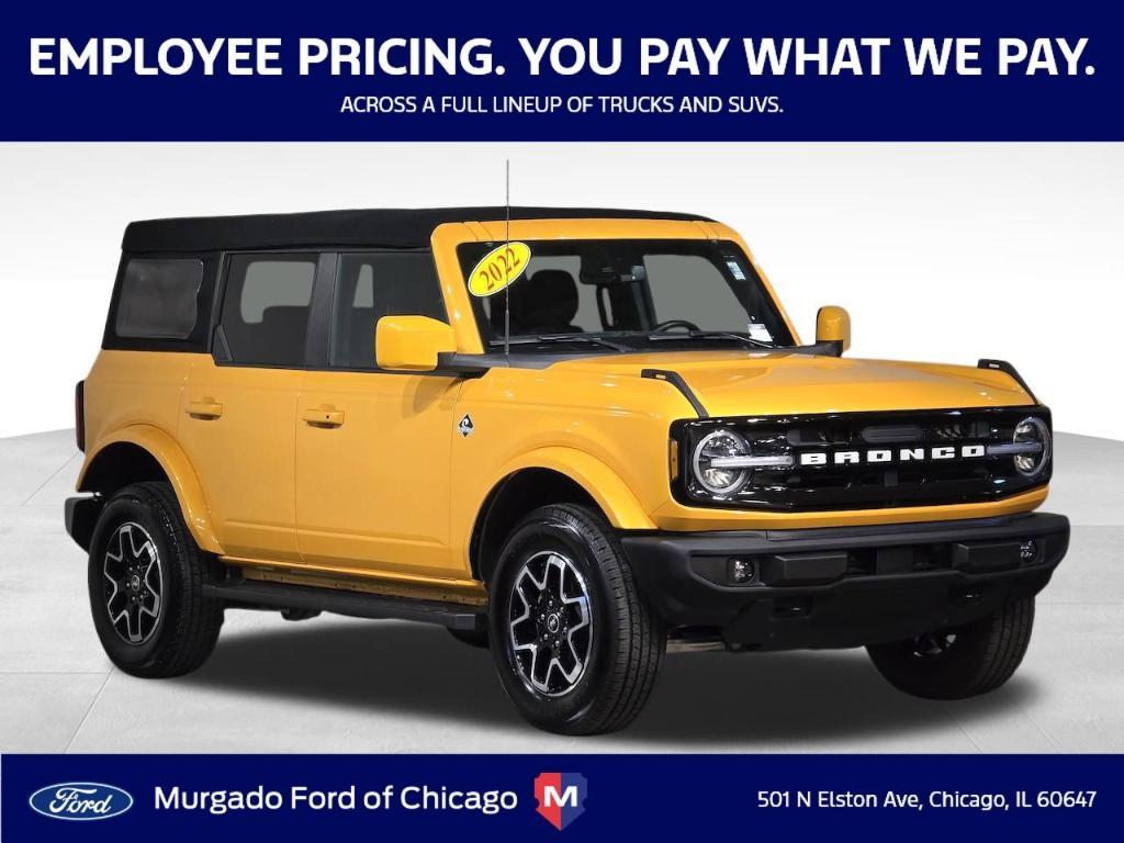 used 2022 Ford Bronco car, priced at $36,825