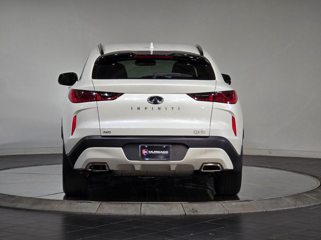 used 2022 INFINITI QX55 car, priced at $31,605