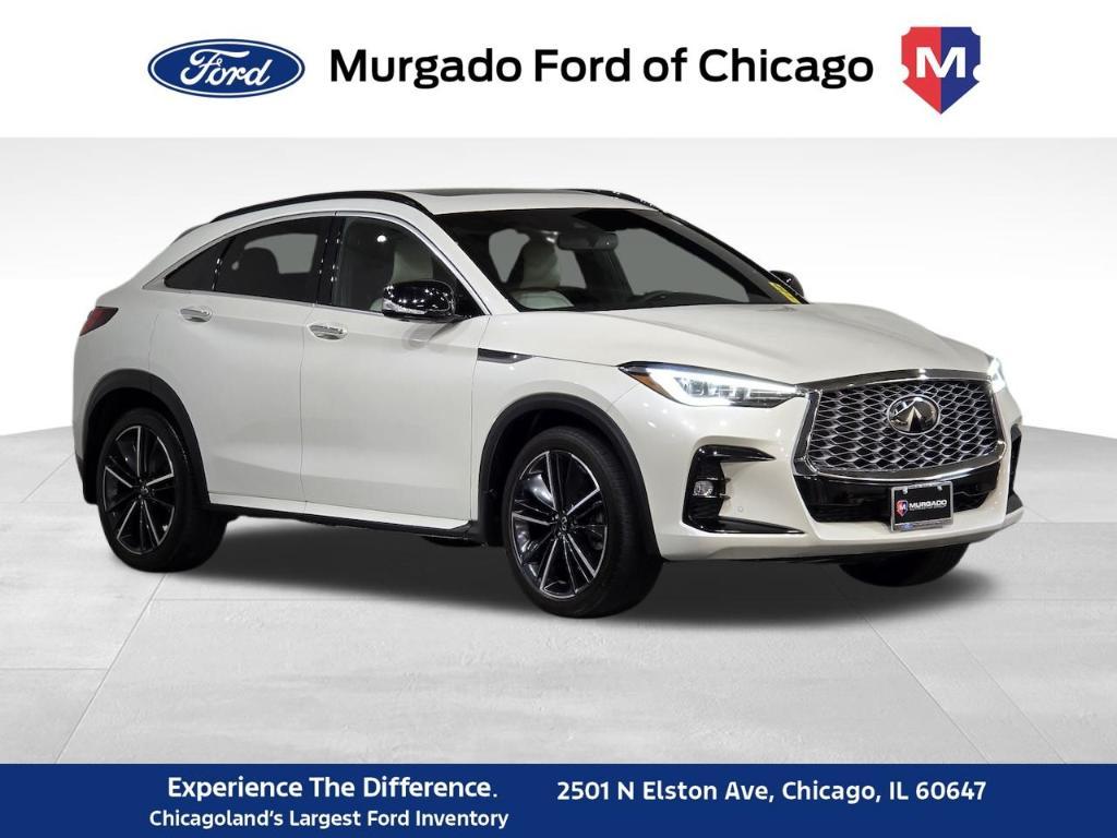 used 2022 INFINITI QX55 car, priced at $31,787