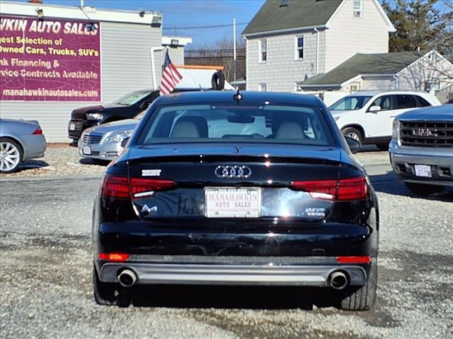 used 2018 Audi A4 car, priced at $19,995