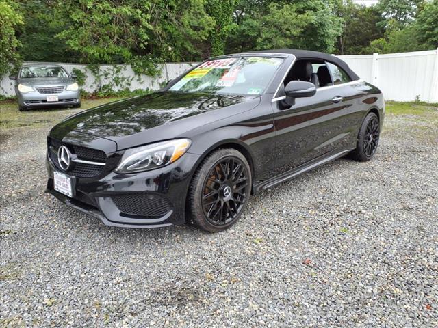 used 2018 Mercedes-Benz C-Class car, priced at $27,995