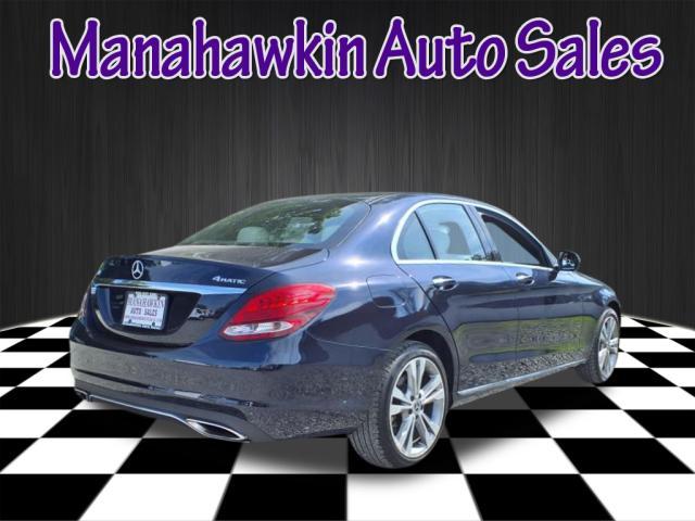 used 2018 Mercedes-Benz C-Class car, priced at $21,995