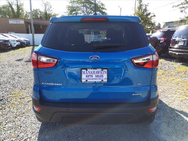 used 2018 Ford EcoSport car, priced at $10,995