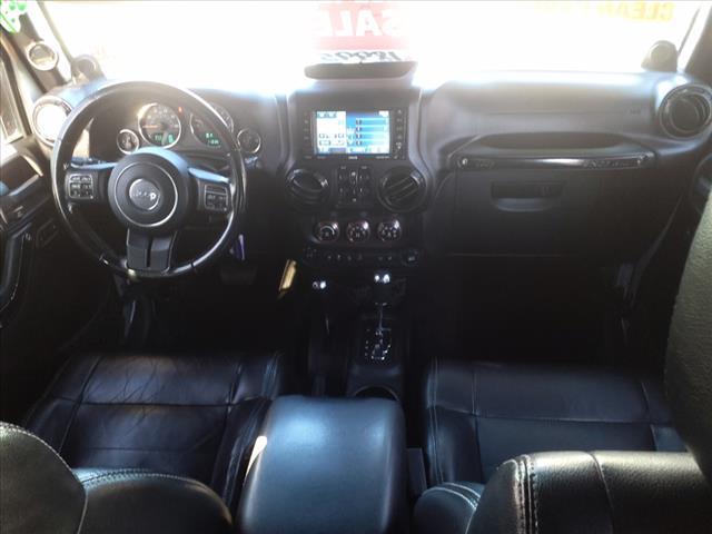 used 2012 Jeep Wrangler Unlimited car, priced at $18,995