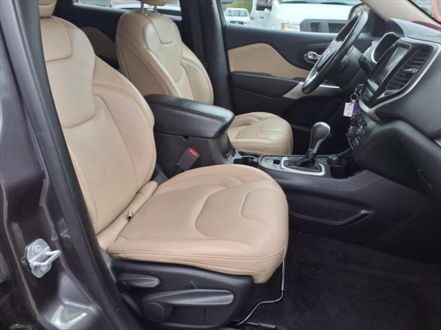 used 2017 Jeep Cherokee car, priced at $13,995