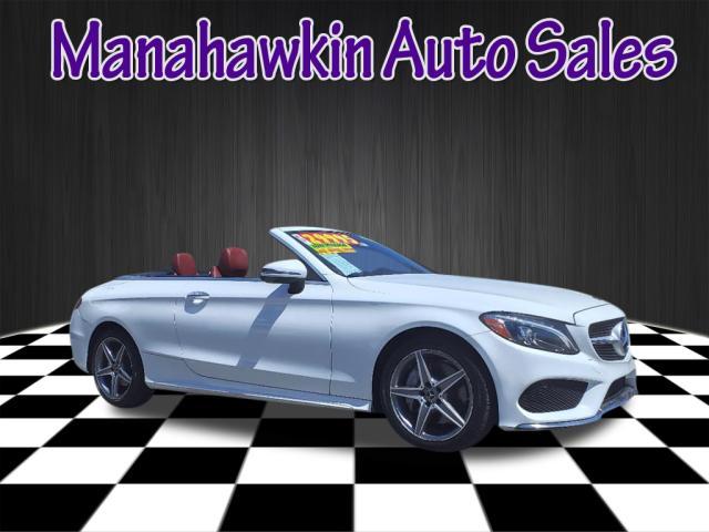 used 2018 Mercedes-Benz C-Class car, priced at $28,995