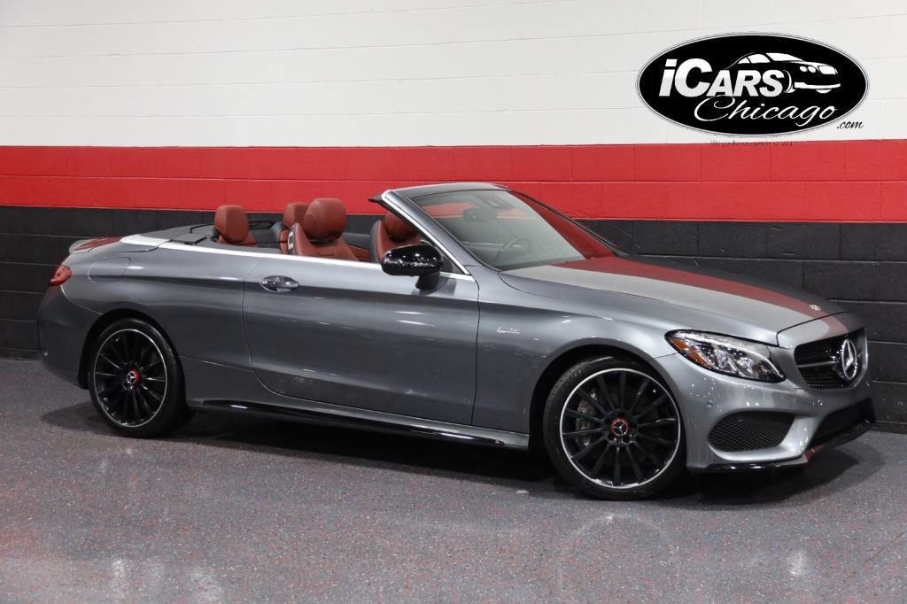 used 2018 Mercedes-Benz AMG C 43 car, priced at $42,888
