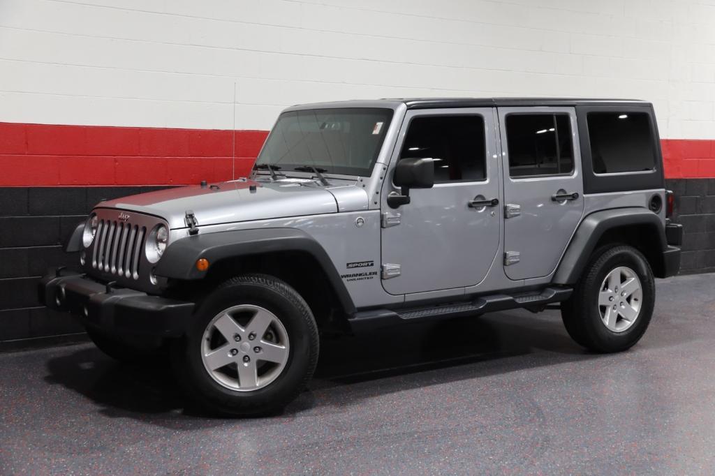 used 2014 Jeep Wrangler Unlimited car, priced at $20,988