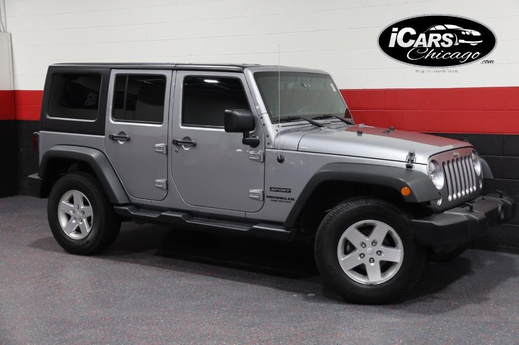 used 2014 Jeep Wrangler Unlimited car, priced at $19,988