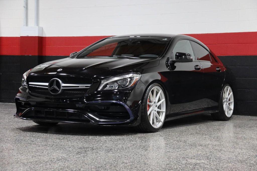 used 2018 Mercedes-Benz AMG CLA 45 car, priced at $27,888