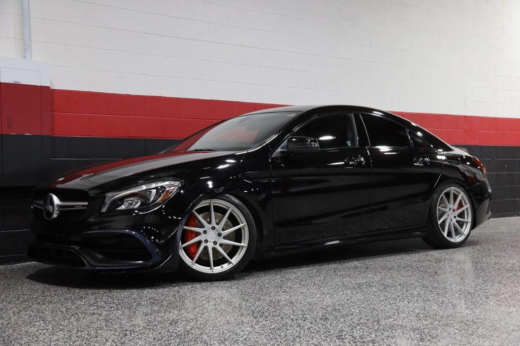 used 2018 Mercedes-Benz AMG CLA 45 car, priced at $27,888