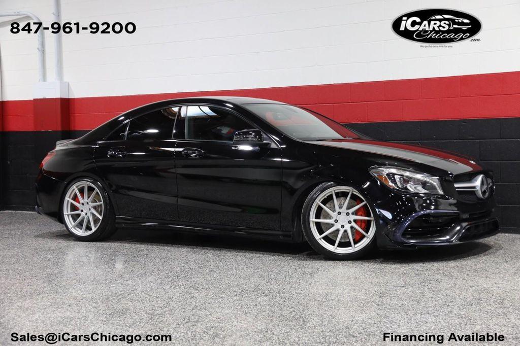 used 2018 Mercedes-Benz AMG CLA 45 car, priced at $27,888