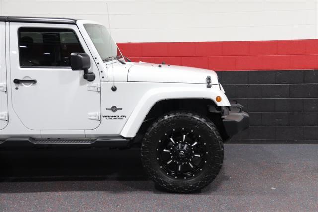 used 2015 Jeep Wrangler Unlimited car, priced at $23,788