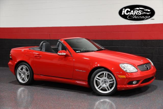 used 2002 Mercedes-Benz SLK-Class car, priced at $27,888