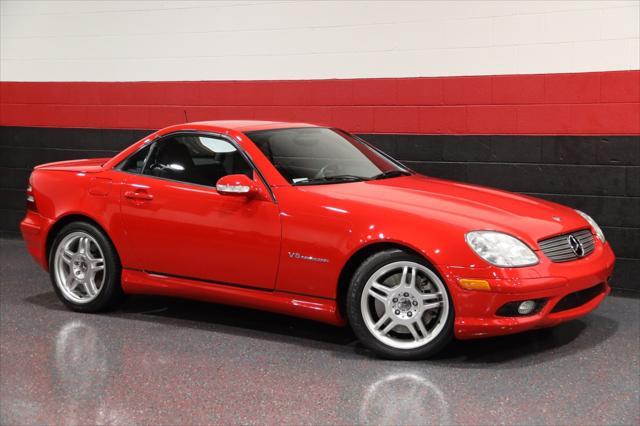 used 2002 Mercedes-Benz SLK-Class car, priced at $27,888