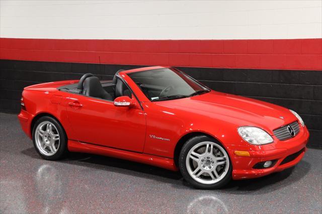 used 2002 Mercedes-Benz SLK-Class car, priced at $27,888