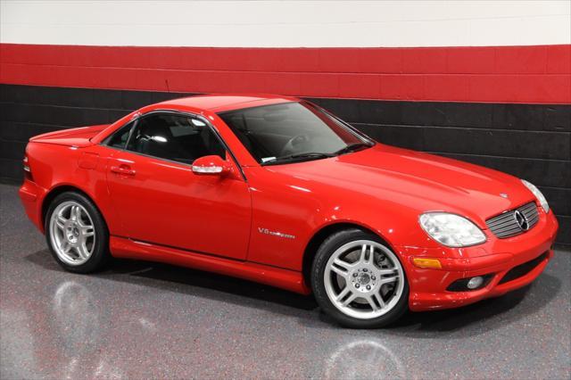 used 2002 Mercedes-Benz SLK-Class car, priced at $27,888