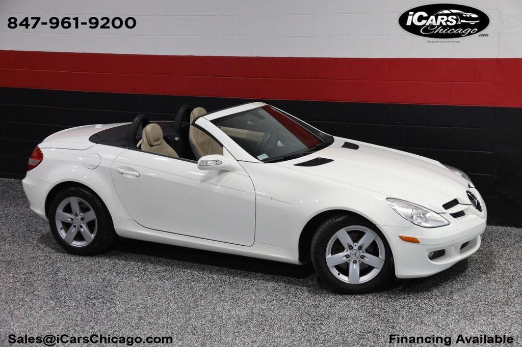 used 2007 Mercedes-Benz SLK-Class car, priced at $13,388