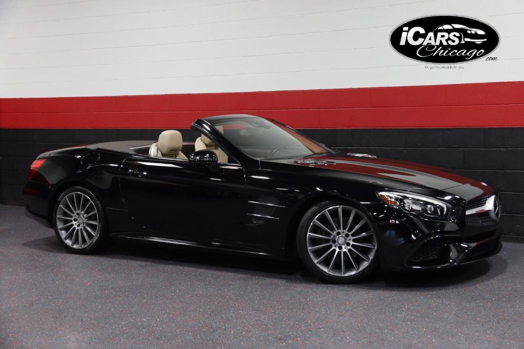 used 2017 Mercedes-Benz SL 450 car, priced at $39,788