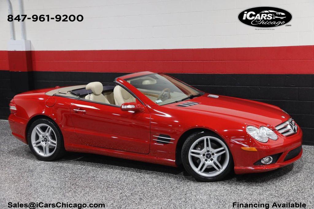 used 2007 Mercedes-Benz SL-Class car, priced at $22,888