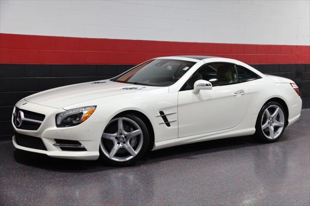 used 2015 Mercedes-Benz SL-Class car, priced at $33,988