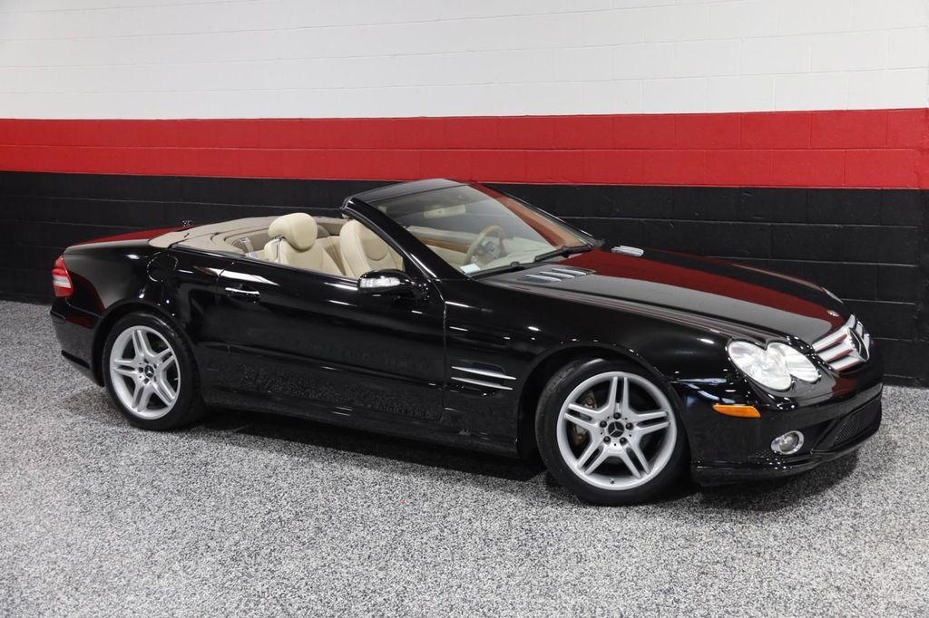 used 2007 Mercedes-Benz SL-Class car, priced at $22,588