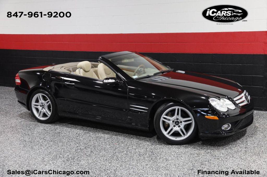 used 2007 Mercedes-Benz SL-Class car, priced at $22,288