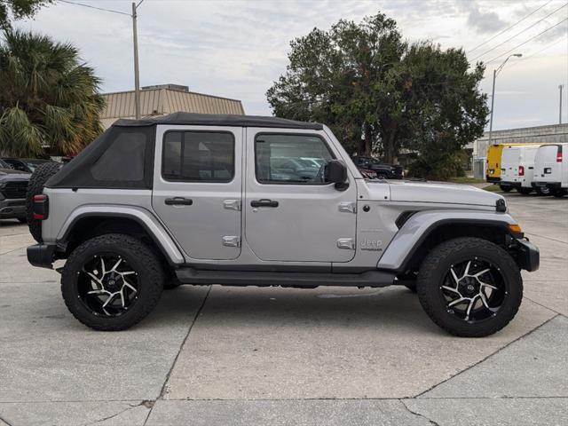 used 2021 Jeep Wrangler Unlimited car, priced at $25,500