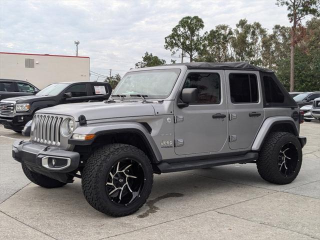 used 2021 Jeep Wrangler Unlimited car, priced at $25,500