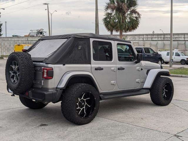 used 2021 Jeep Wrangler Unlimited car, priced at $25,500