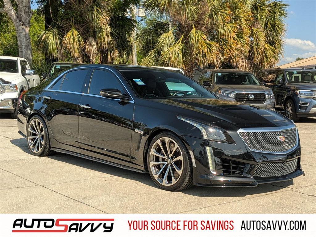 used 2016 Cadillac CTS-V car, priced at $52,500