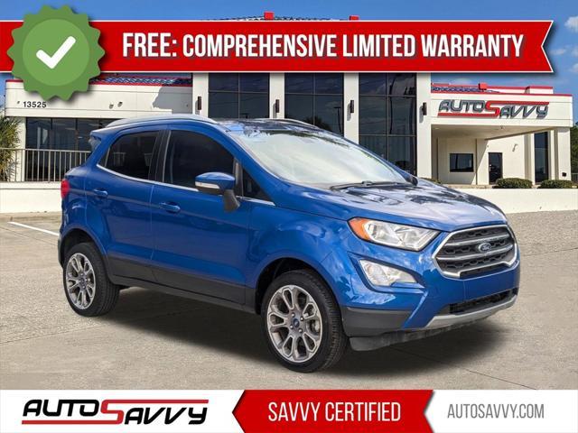 used 2022 Ford EcoSport car, priced at $17,800