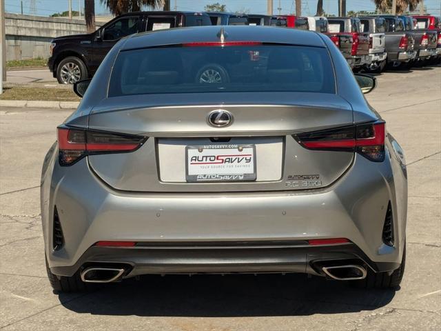 used 2022 Lexus RC 350 car, priced at $33,900