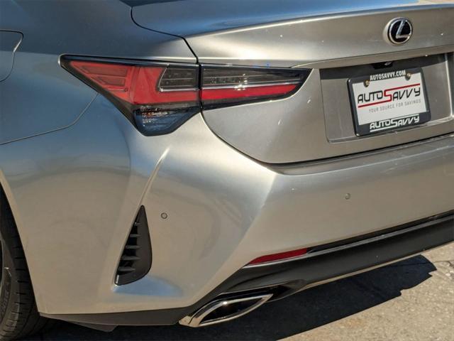used 2022 Lexus RC 350 car, priced at $33,900