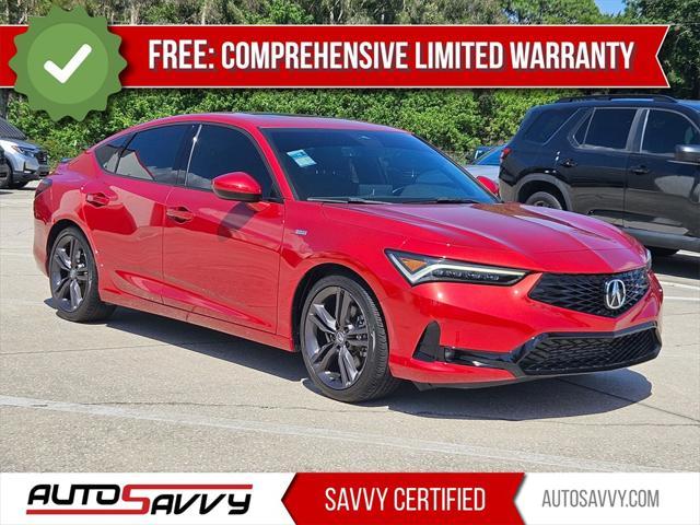 used 2024 Acura Integra car, priced at $25,300