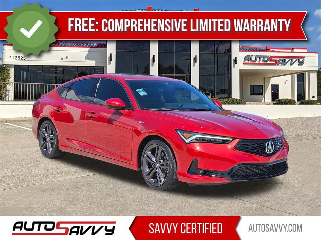 used 2024 Acura Integra car, priced at $24,500