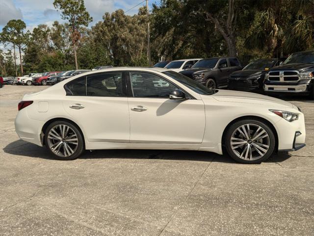 used 2023 INFINITI Q50 car, priced at $28,000